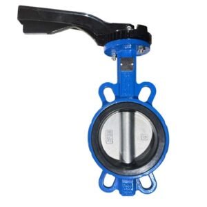 Válvula Mariposa Wafer Disco Inoxidable Palanca Aluminio