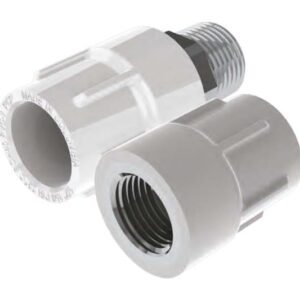Adaptadores PVC con Inserto Metálico DZR