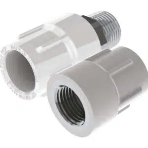 Adaptadores PVC con Inserto Metálico DZR