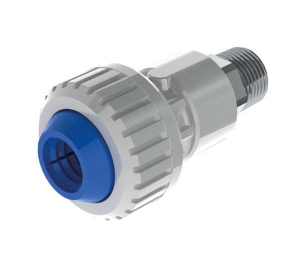 Conector Ultra Pesado PVC con Inserto Metálico DZR PCP - Imagen 3