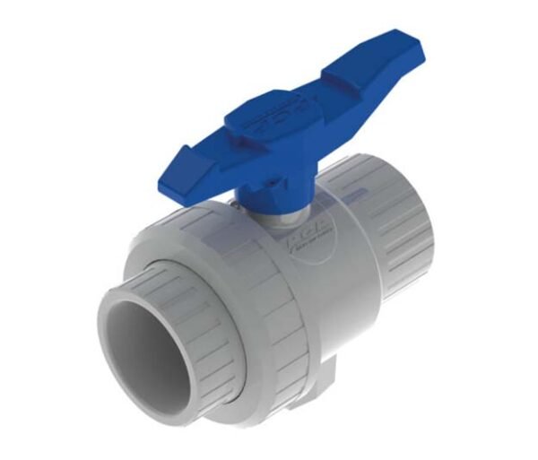 Válvula Bola PVC de Una Universal PCP Todovalvulas