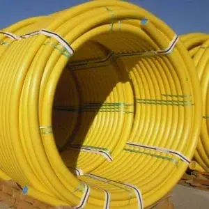 Tubería PE 80 Amarilla Gas Polietileno